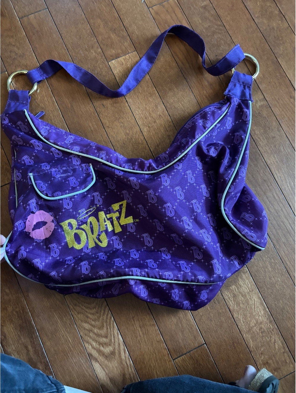 Rare BRATZ Doll tote bag purple